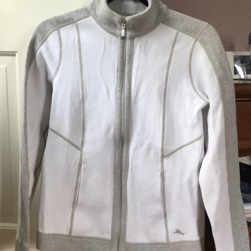 Tommy Bahama zip up sweatshirt